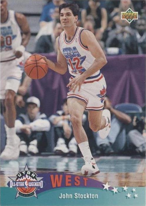 1992-93 Upper Deck International Italiano - John Stockton #17