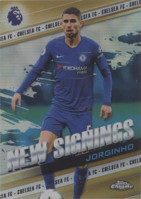 2018-19 Topps Chrome Premier League Jorginho #NS-J