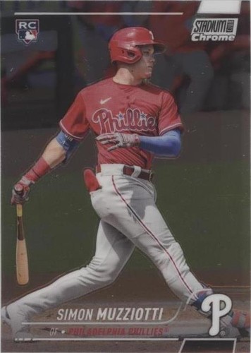 2022 Topps Stadium Club Chrome - Simon Muzziotti #330