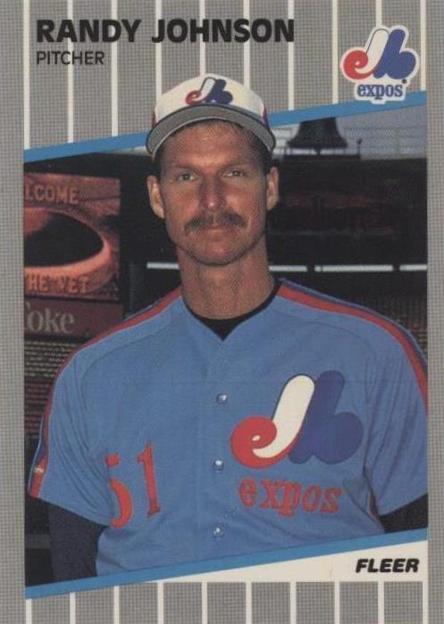 Fleer 1989 - Randy Johnson #381