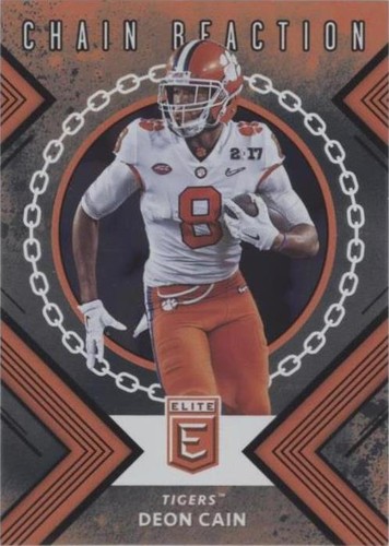 2018 Panini Elite Draft Picks Deon Cain #8