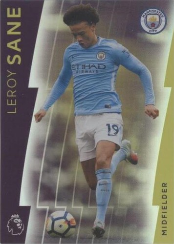 2017-18 Topps Premier League Platinum Leroy Sané #53