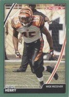2007 Topps Total Chris Henry #106