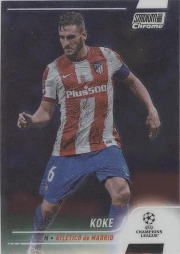2021-22 Topps Stadium Club Chrome UCL Koke #87