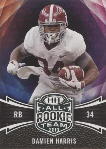 2019 Sage Hit Premier Draft Damien Harris #137