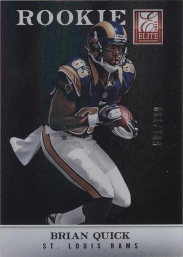 2012 Elite Brian Quick #161