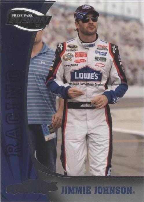 2009 Press Pass Fusion - Jimmie Johnson #70