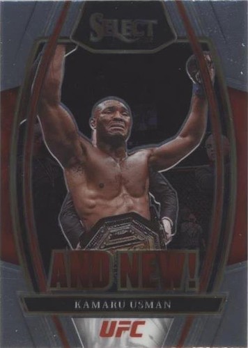 2022 Panini Select UFC - Kamaru Usman #10