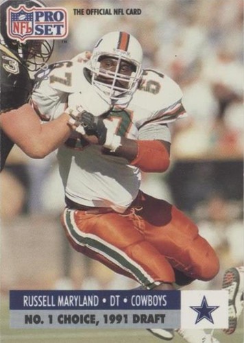 1991 Pro Set Russell Maryland #694