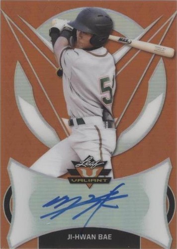 2019 Leaf Valiant - Ji Hwan Bae #BA-JHB