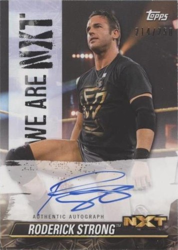 2021 Topps WWE NXT - Roderick Strong #A-RS