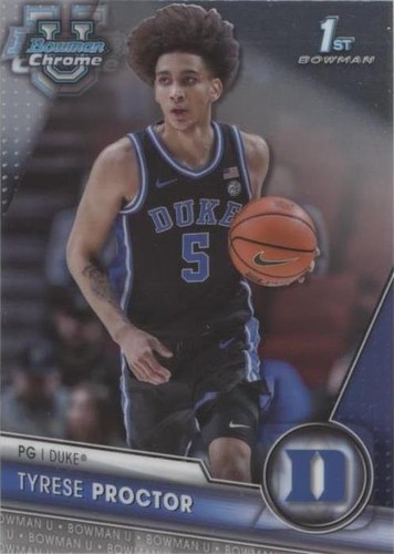 2023-24 Bowman University Chrome - Tyrese Proctor #20
