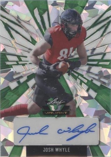 2022 Leaf Valiant Josh Whyle #BA-JW3