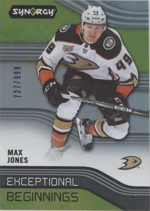 2019-20 Upper Deck Synergy - Max Jones #EB-9