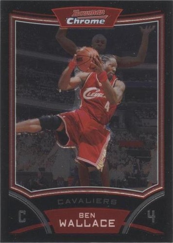 2008-09 Bowman Draft Picks & Stars - Ben Wallace #40