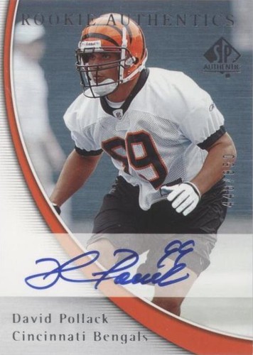 2005 SP Authentic David Pollack #191