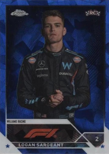 2023 Topps Chrome Sapphire Edition Formula 1 - Logan Sargeant #64