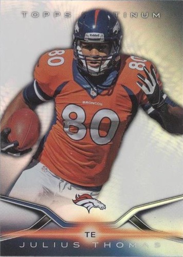 2014 Topps Platinum Julius Thomas #52