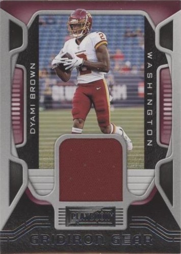 2021 Panini Playbook Dyami Brown #GG-DBR