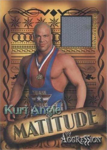 2003 Fleer WWE Aggression - Kurt Angle #M-KA