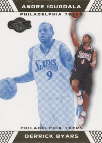 2007-08 Topps Co-Signers - Andre Iguodala/Derrick Byars #56