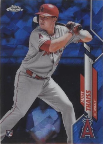 2020 Topps Chrome Sapphire Edition - Matt Thaiss #115