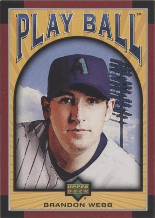 2004 Upper Deck Play Ball - Брэндон Уэбб No18