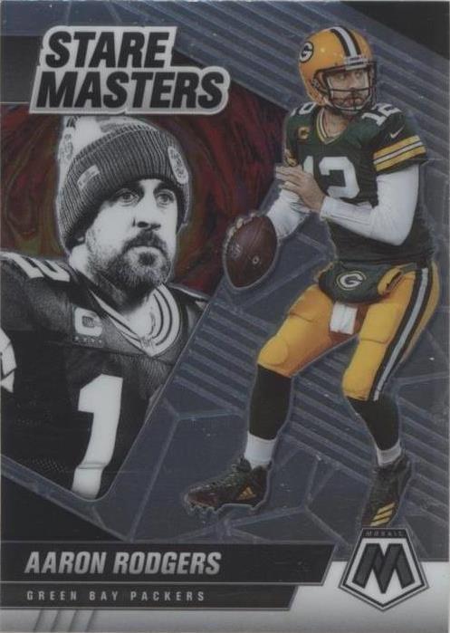 2021 Panini Mosaic Aaron Rodgers #SM8
