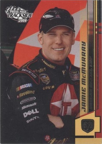 2004 Press Pass Trackside - Jamie McMurray #4