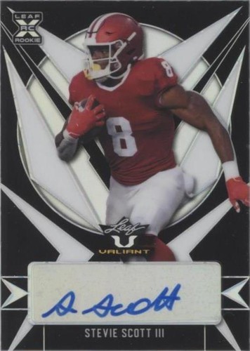 2021 Leaf Valiant Stevie Scott III #BA-SS3
