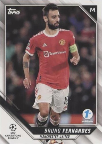 2021-22 Topps UCL Collection 1st Edition Bruno Fernandes #78