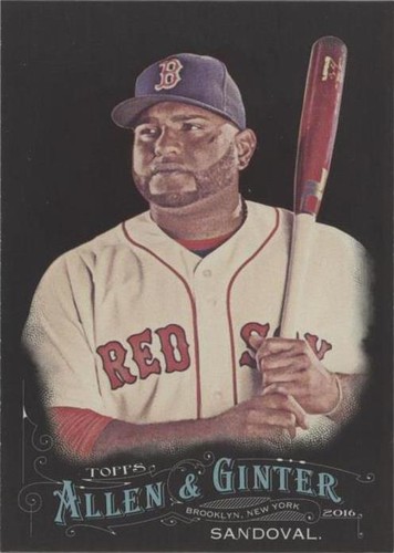 2016 Topps Allen & Ginter X - Pablo Sandoval #346