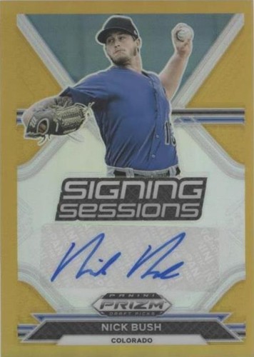 2021 Panini Prizm Draft Picks - Nick Bush #SS-NB