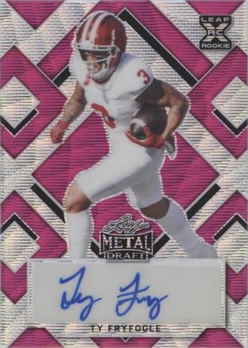 2022 Leaf Metal Draft Ty Fryfogle #BA-TF2