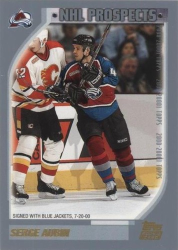 2000-01 Topps - Serge Aubin #307