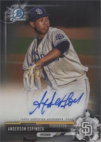 2017 Bowman - Anderson Espinoza #CPA-AE