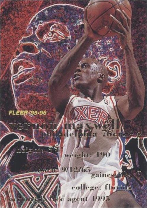 1995-96 Fleer - Vernon Maxwell #245