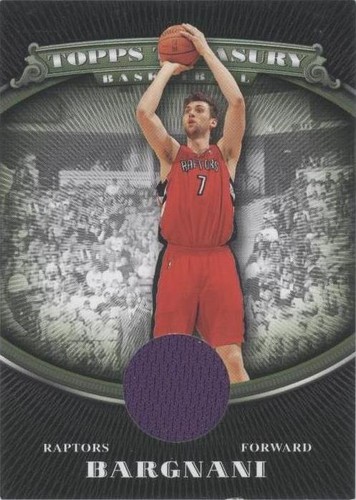 2008-09 Topps Treasury - Andrea Bargnani #TTR-AB