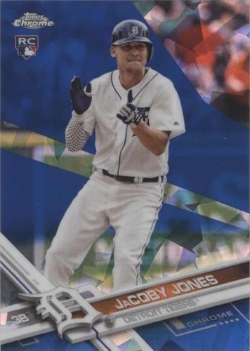 2017 Topps Chrome Sapphire Edition - Jacoby Jones #139