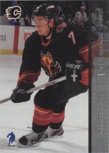 2003-04 In the Game Be A Player Memorabilia - Chuck Kobasew #91