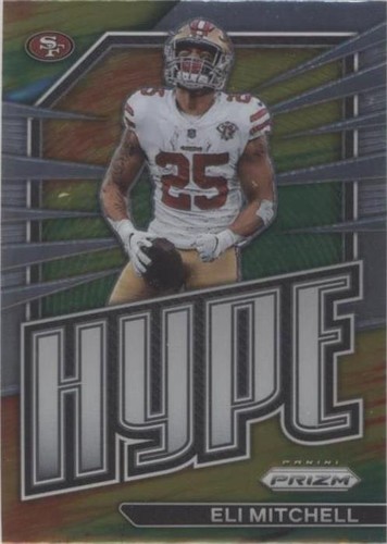 2022 Panini Prizm Elijah Mitchell #H-10