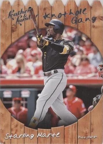 2019 Panini Leather & Lumber - Starling Marte #KHG-11