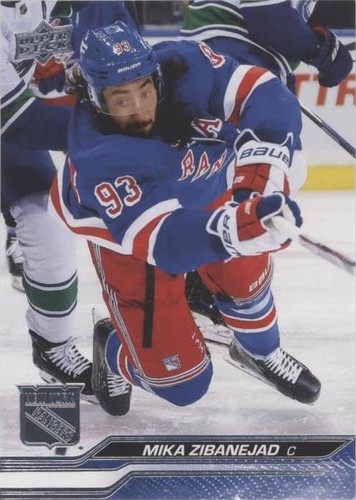 2023-24 Upper Deck Series 1 - Mika Zibanejad #120