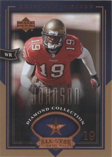 2004 Upper Deck Diamond Collection All-Star Lineup Keyshawn Johnson #57