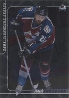 2000-01 In the Game Be A Player Signature Series - Peter Forsberg #139