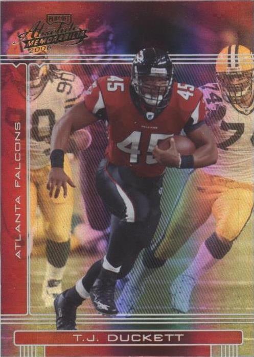 2006 Playoff Absolute Memorabilia T.J. Duckett #9