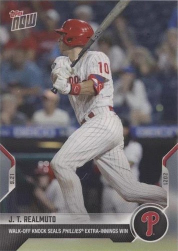 2021 Topps Now - J.T. Realmuto #837