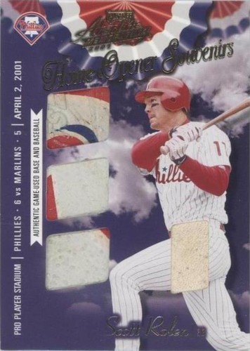 メジャーリーグ　カード　SCOTT ROLEN 2003 Playoff Absolute Memorabilia #27 Scott Rolen St. Louis