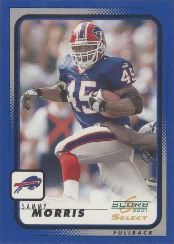 2001 Score Select Sammy Morris #26