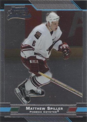 2003-04 Bowman Chrome Draft Picks & Prospects - Matthew Spiller #122